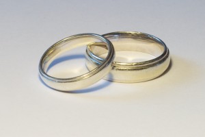 Two wedding rings