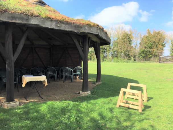 The Roundhouse at Westmill Woodland Burial Ground